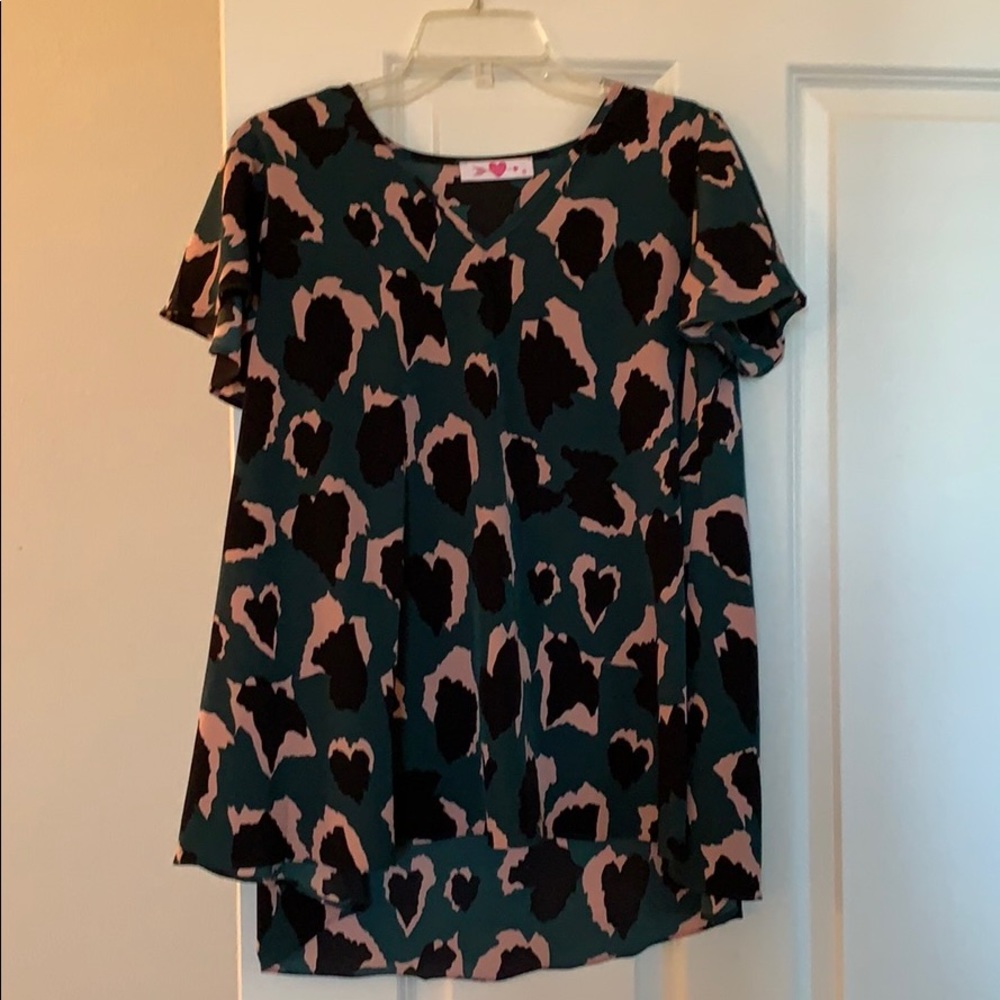 Cheetah print top